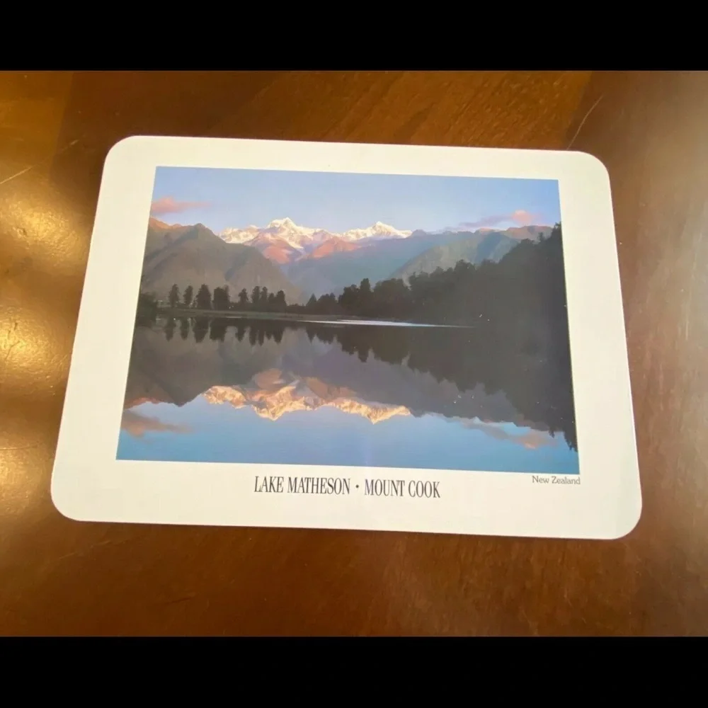 Jason Designer Collection New Zealand Landscape Placemats Cork Backing S…